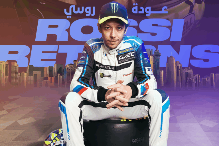 ‘The Doctor’ Returns: Valentino Rossi Set for 2025 WEC Season Opener at Lusail