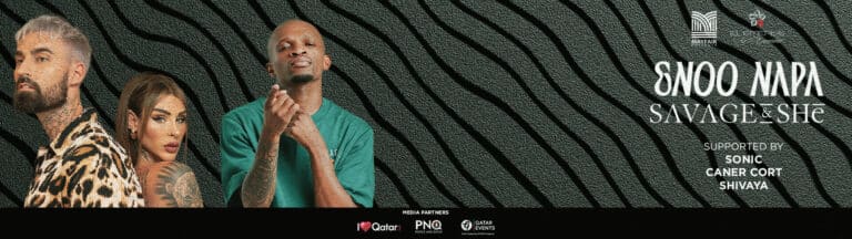 Enoo Napa and Savage & She Live in Qatar: Electronic Music Festival at Doha Golf Club Enoo Napa and Savage & She Live in Qatar: Electronic Music Festival at Doha Golf Club