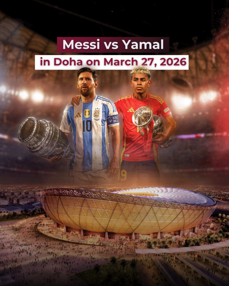 Messi vs Yamal in Qatar: A Historic Showdown Awaits at Lusail Stadium This March 27 Messi vs Yamal in Qatar: A Historic Showdown Awaits at Lusail Stadium This March 27