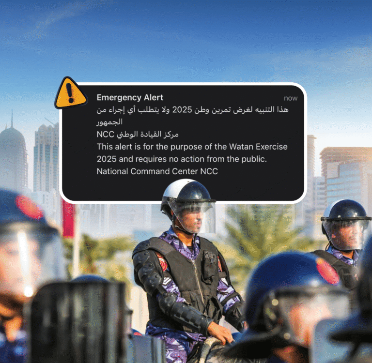 Qatar’s Emergency Alert Today Explained: Part of Nationwide Watan Exercise 2025 Drill Qatar’s Emergency Alert Today Explained: Part of Nationwide Watan Exercise 2025 Drill