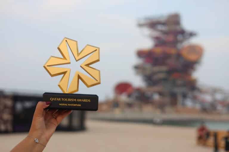 Meryal Waterpark Wins “Premier Theme Park Experience” at the Qatar Tourism Awards 2025 Meryal Waterpark Wins “Premier Theme Park Experience” at the Qatar Tourism Awards 2025