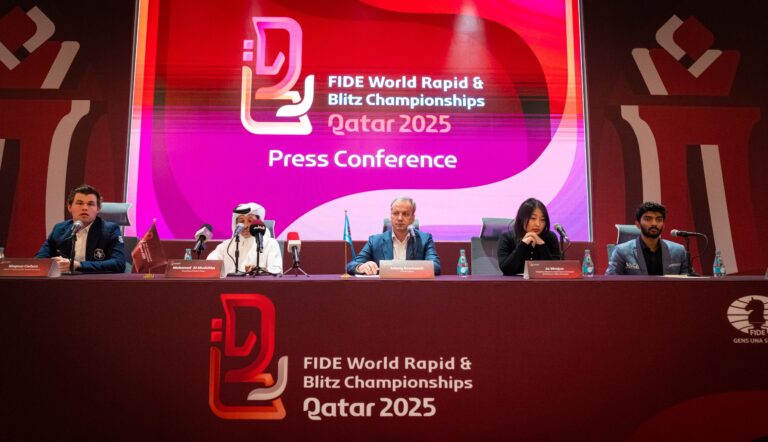 Qatar to Host FIDE World Rapid and Blitz Chess Championships 2025 in Doha