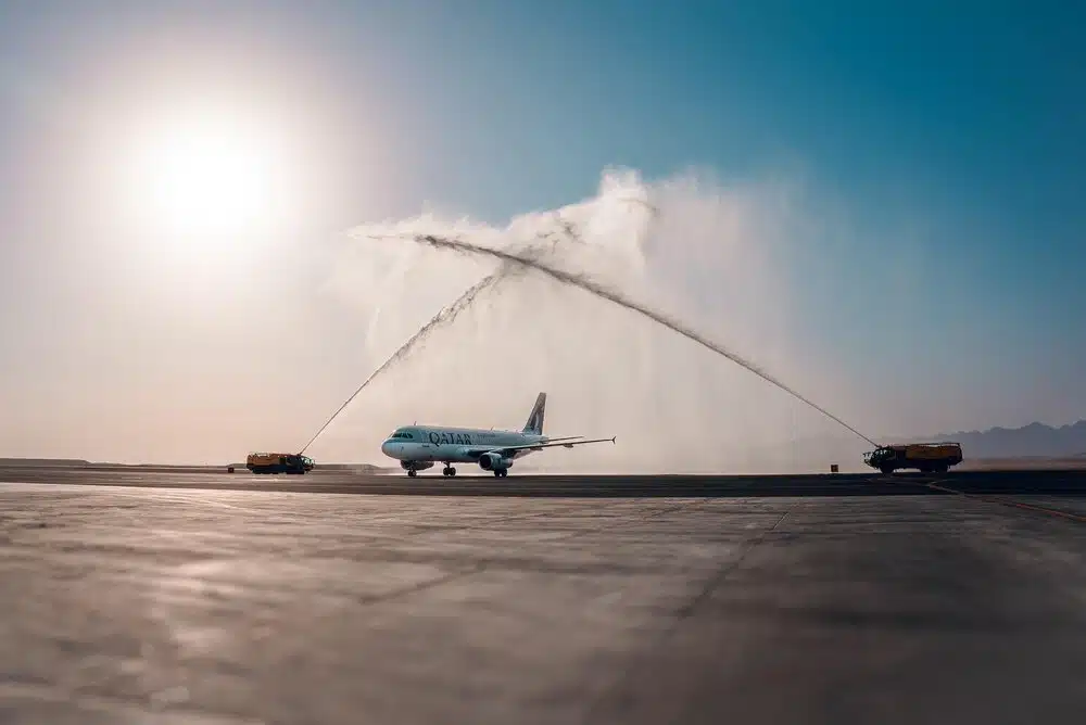 Qatar Airways Touchdown in Hail Qatar Airways