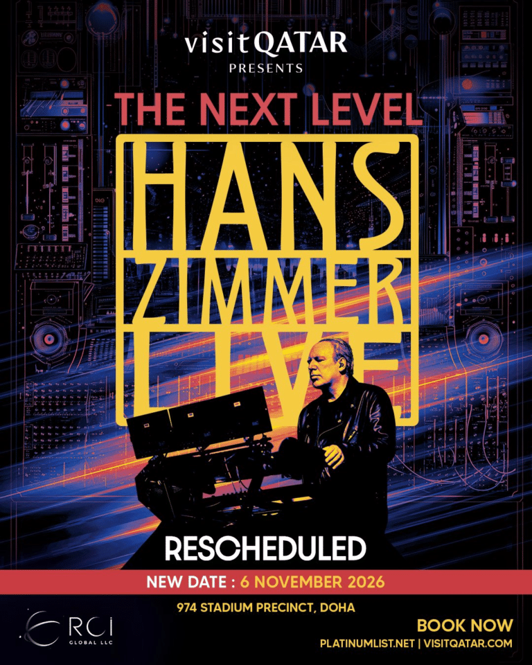 Hans Zimmer Doha Show Moved to Nov 6, 2026