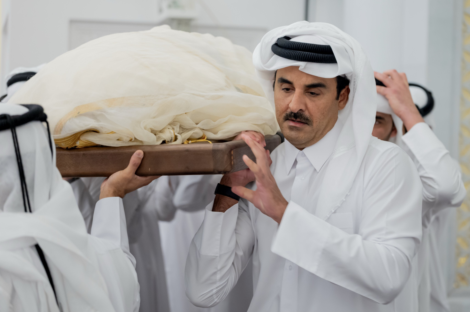 image World Leaders at Sheikh Hamad Bin Khalifa Funeral Full List